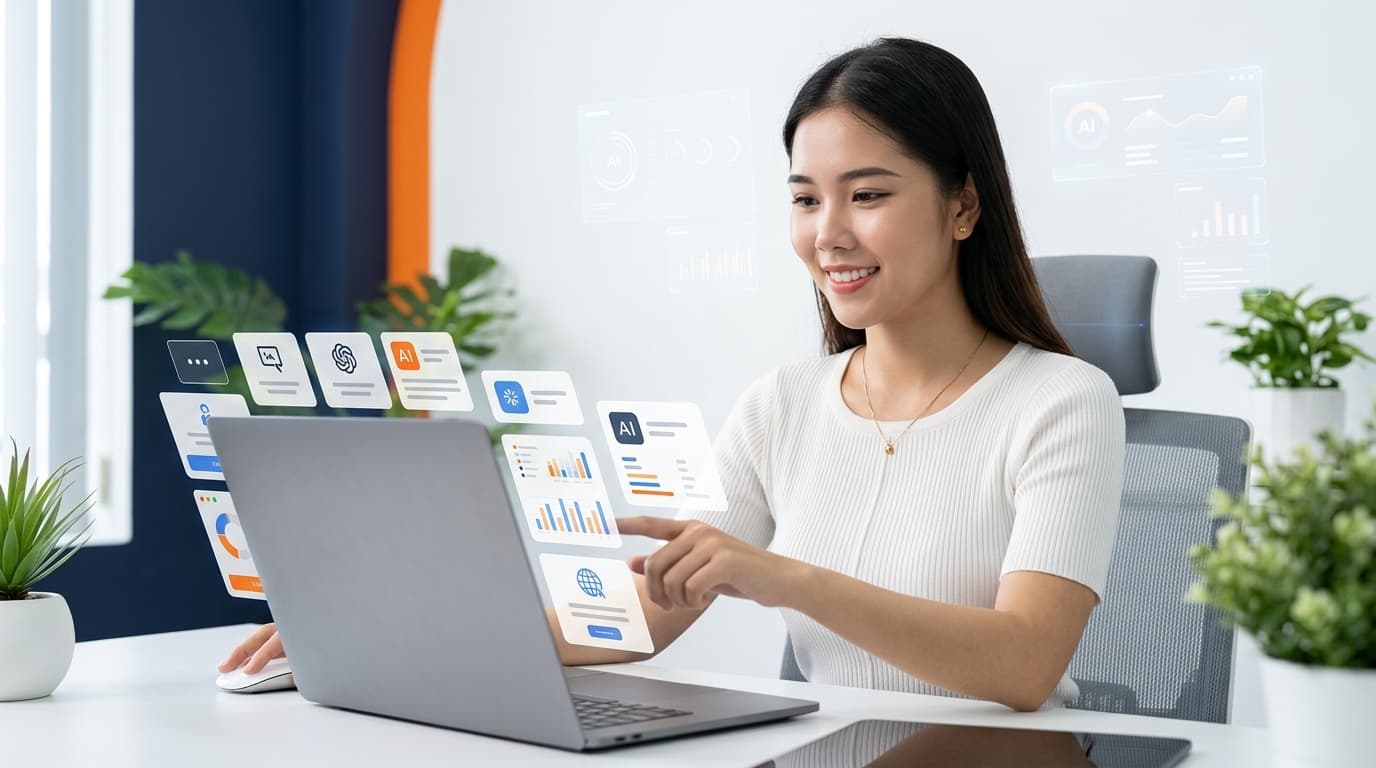 Thiên Huệ - người tuyển chọn và test tool AI